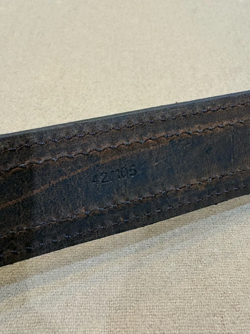 Versacarry Men’s Leather Carry Tactical Belt Size 42